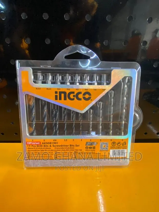 19pcs Drill Bits Screwdriver Bits Set - Aksdb1901 · Photo 1