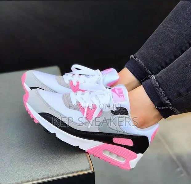 Air Max 90 Rose/Particle Grey · Photo 1