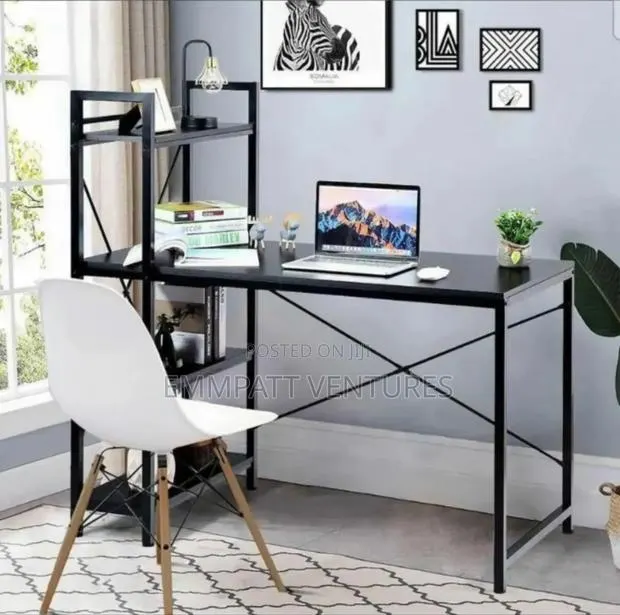 Metallic Multipurpose Learning Desk With Sections · Photo 1