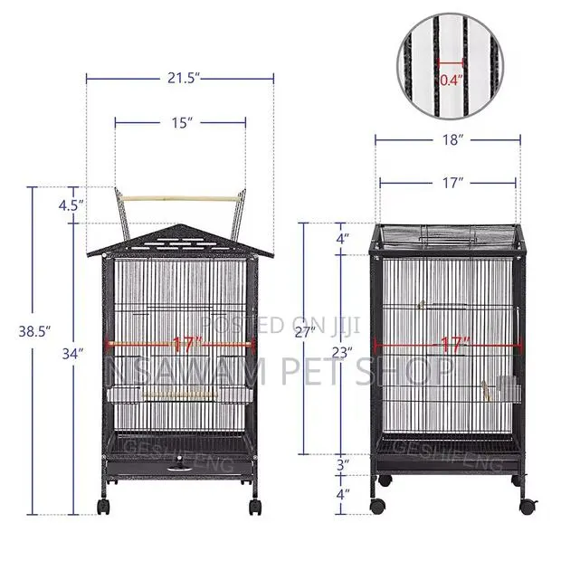 Parrot Cage B08 · Photo 1
