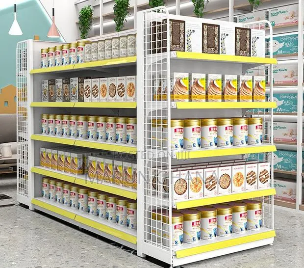 Commercial Supermarket Display Racks Pharmacy Gondola Shelving Units · Photo 4