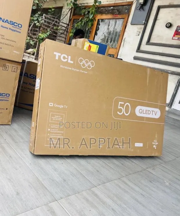 Get Premium TCL 50” Qled Smart Satellite Android TV · Photo 1