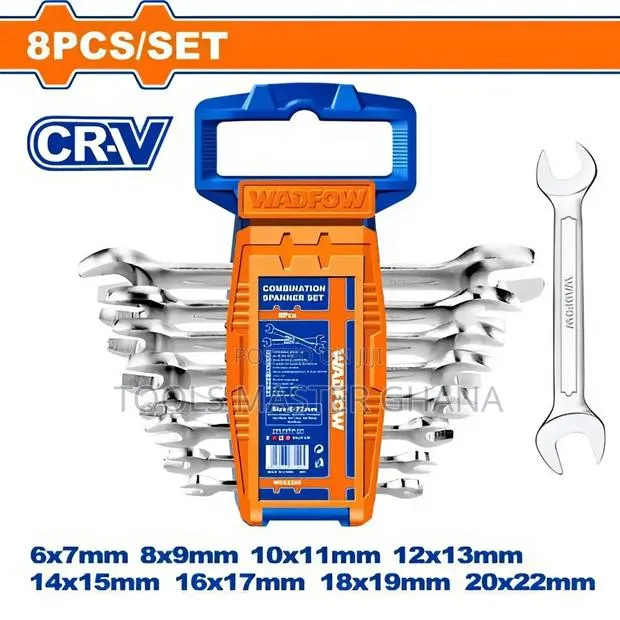 Double Open End Spanner Set - Wds2208 · Photo 1