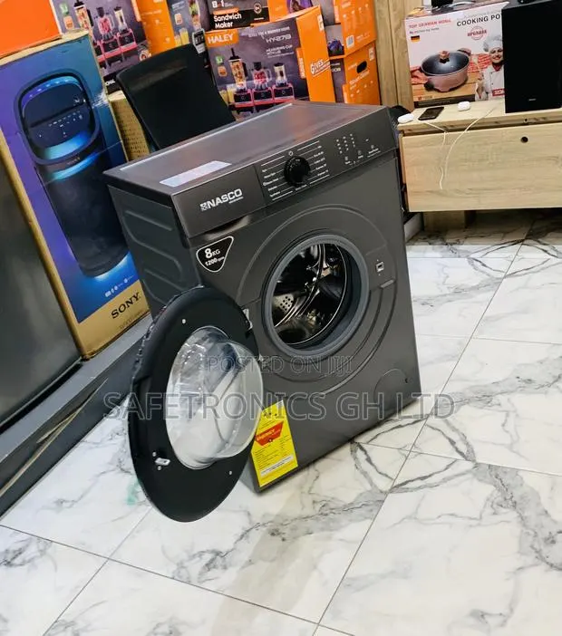 Perfect New Nasco 8kg Front Load Washing Machine · Photo 1