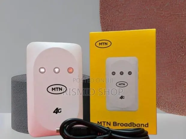 MTN 4G TurboNet Pocket WiFi Device – White · Photo 1