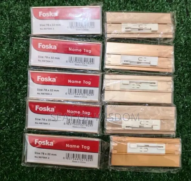 Foska Name Tag · Photo 1