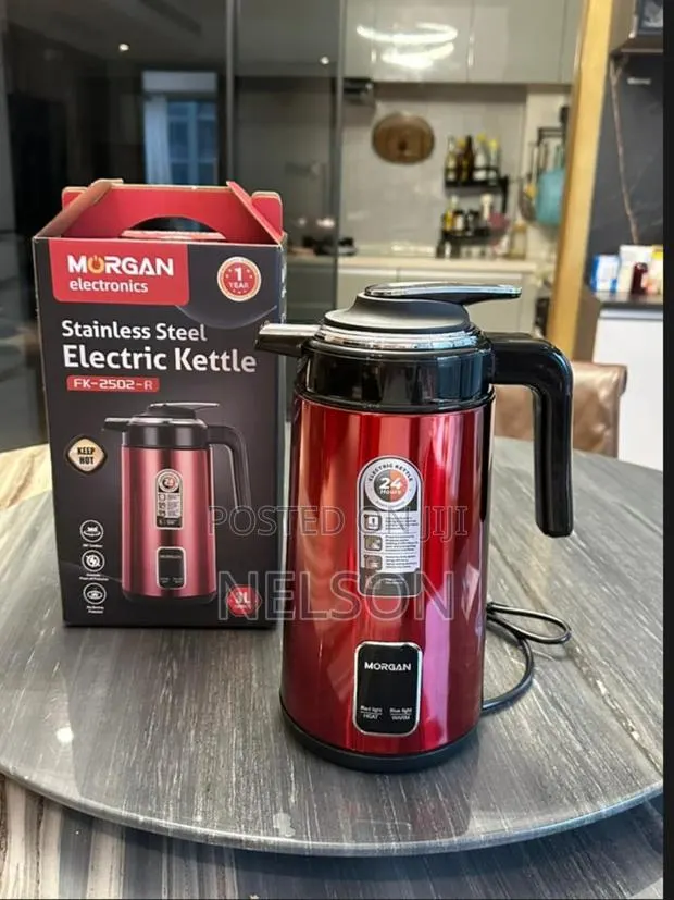 Morgan Stainless Steel Electric Kettle FK-2502-R · Photo 1