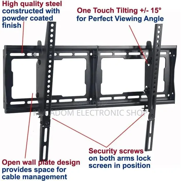 Wall Mount With Tilting Hooks for Your Led TVS · Photo 1