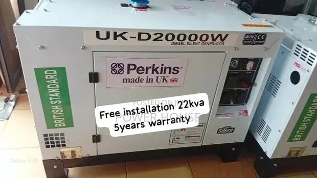 Perkins 22kva Diesel Generator –Reliable Backup Power Available 22kva · Photo 1