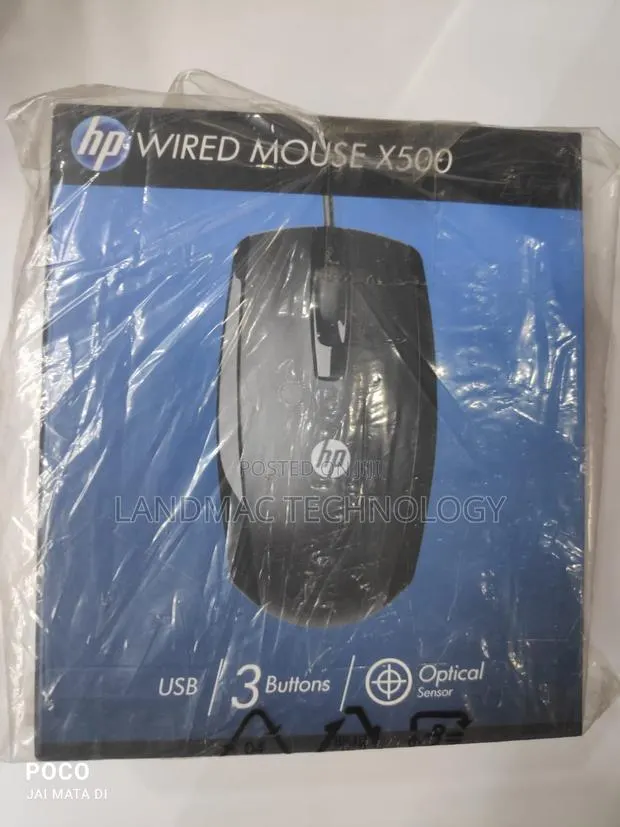 Hp X500 Optical Wired Usb Mouse · Photo 1