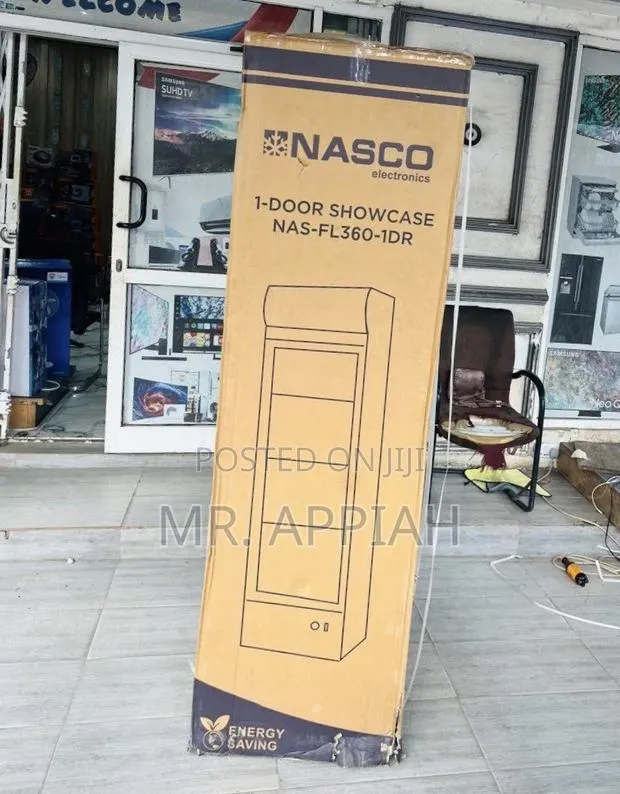 Super Affordable Nasco Nas360fl-1dr Beverage Cooler(Glass Door) · Photo 1