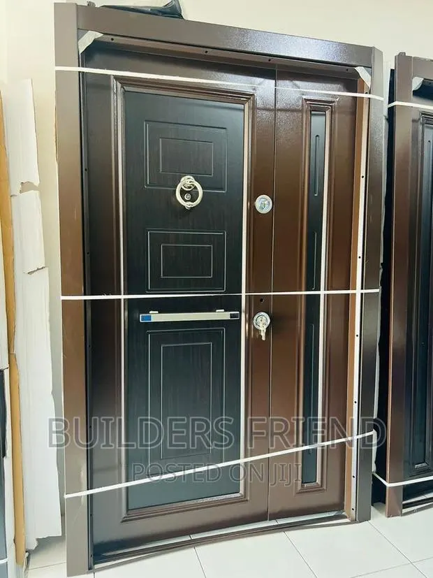 Classic Turkish One Half Steel Security Door+Frame+Accessory · Photo 1