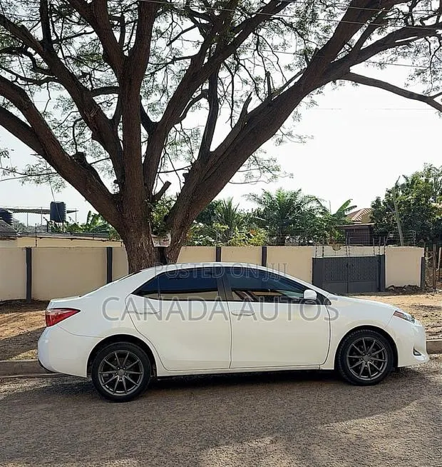 Toyota Corolla LE (1.8L 4cyl 2A) 2018 White · Photo 1