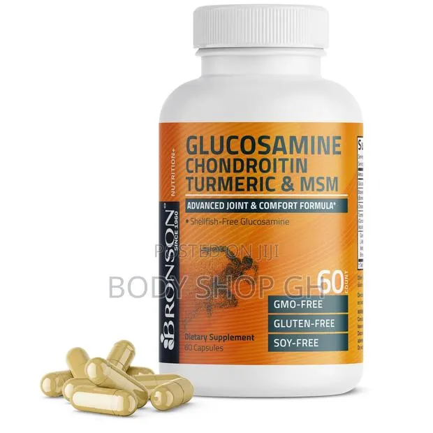 Bronson Glucosamine Chondroitin, Turmeric + MSM Advanced Joint Formula · Photo 1
