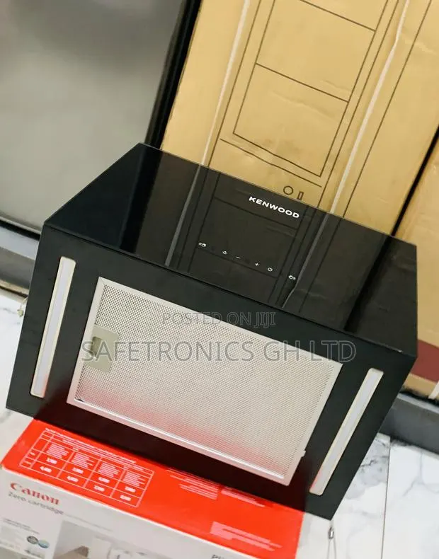 Clear-Air Kenwood Hood Cooker for Island Blacl Glass · Photo 1
