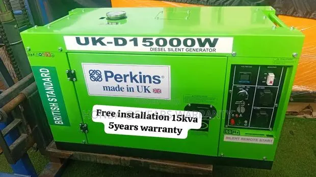 Fuel Efficient • Silent • Durable – Perkins 15kva Diesel 15kva · Photo 1