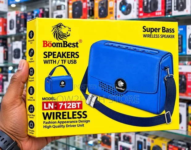 BoomBest LN-712BT Super Bass Wireless Bluetooth Speaker - Low2High · Photo 1