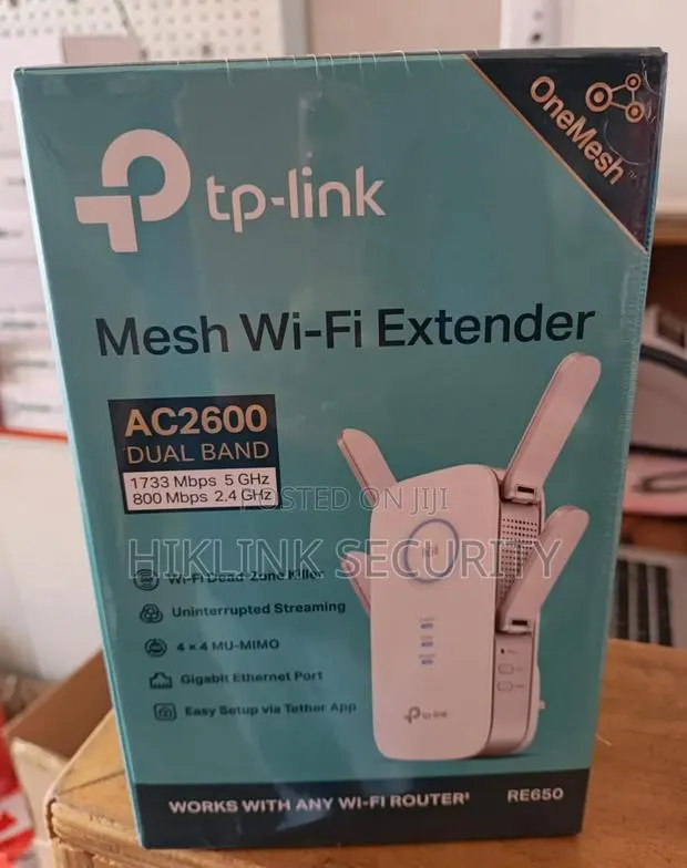 Tp-Link Re650 Mesh Wifi Extender Re650 Range Extender · Photo 1