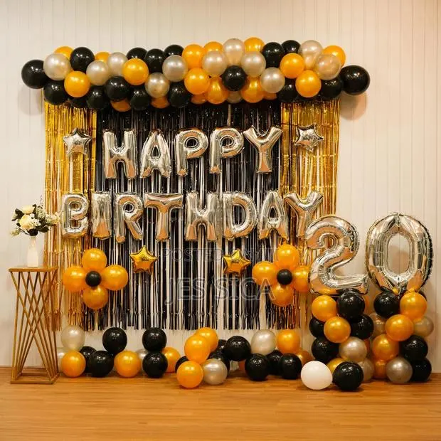 Balloon Decorations Backdrop · Photo 1