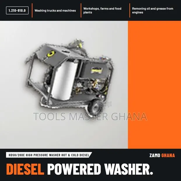 Hds8/20De High Pressure Washer Hot & Cold Diesel - 1.210-910.0 · Photo 1