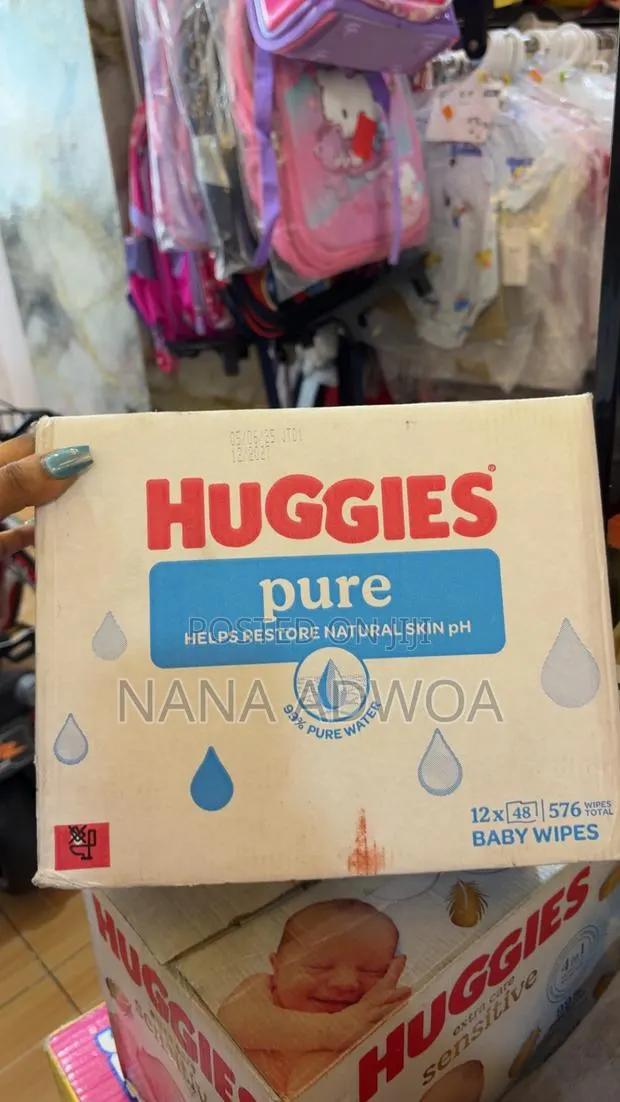 Huggies Pure Baby Wipes · Photo 1
