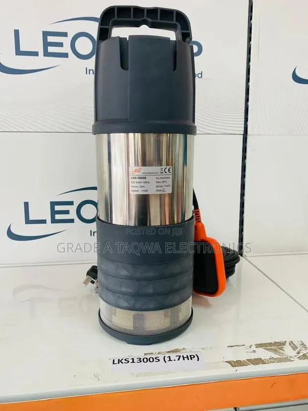 Stainless Steel Leo 1.7 Hp Submersible Water Pump · Photo 1