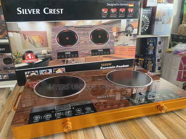 Silver Crest Double Burner,Electric Range · Photo 1