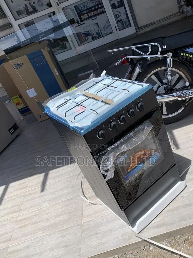 Exclusive New Midea 4 Gas Burner 50x50cm With Oven and Grill · Photo 1