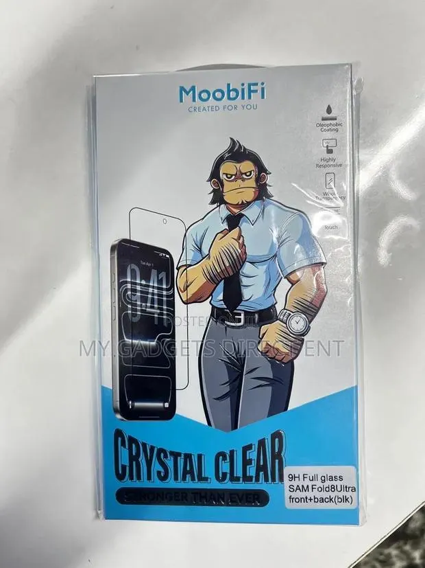 Samsung Fold8 Ultra Moobifi 9H Full Glass Protector Front and Back · Photo 1
