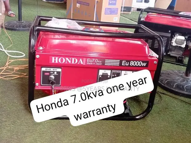 Honda 7.0kva Generator – Stable Power for Everyday Needs 7.0kva · Photo 1
