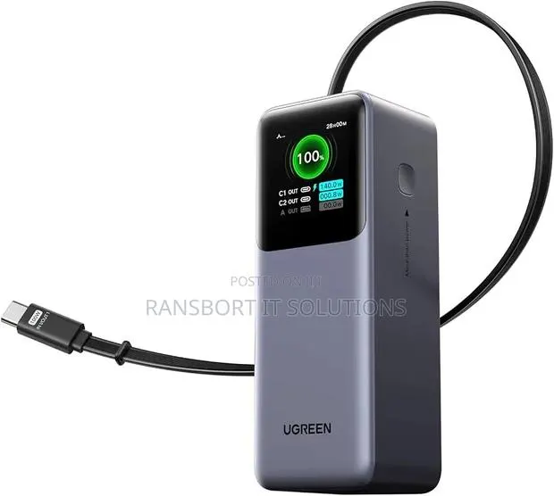 UGREEN Nexode 20000mAh 130W Portable PD Power Bank for MacBook Pro 16 · Photo 1