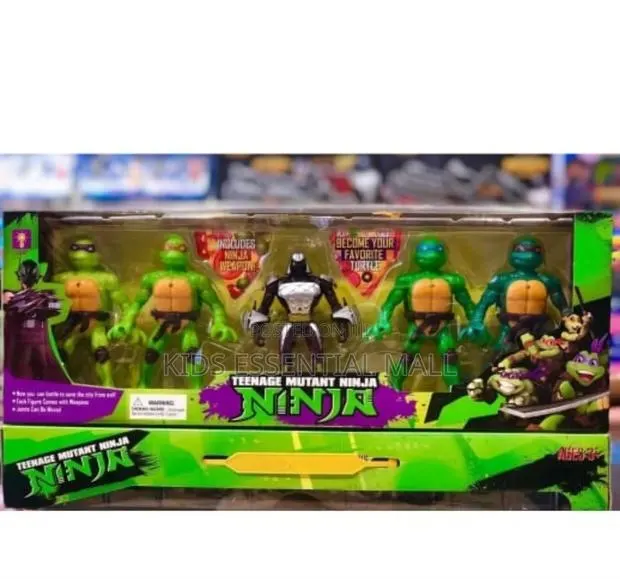 Teenage Mutant Ninja Turtle Actlon Figure Set · Photo 4