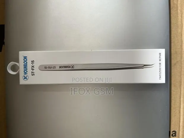Curved Edge Tweezers for Repairs · Photo 1