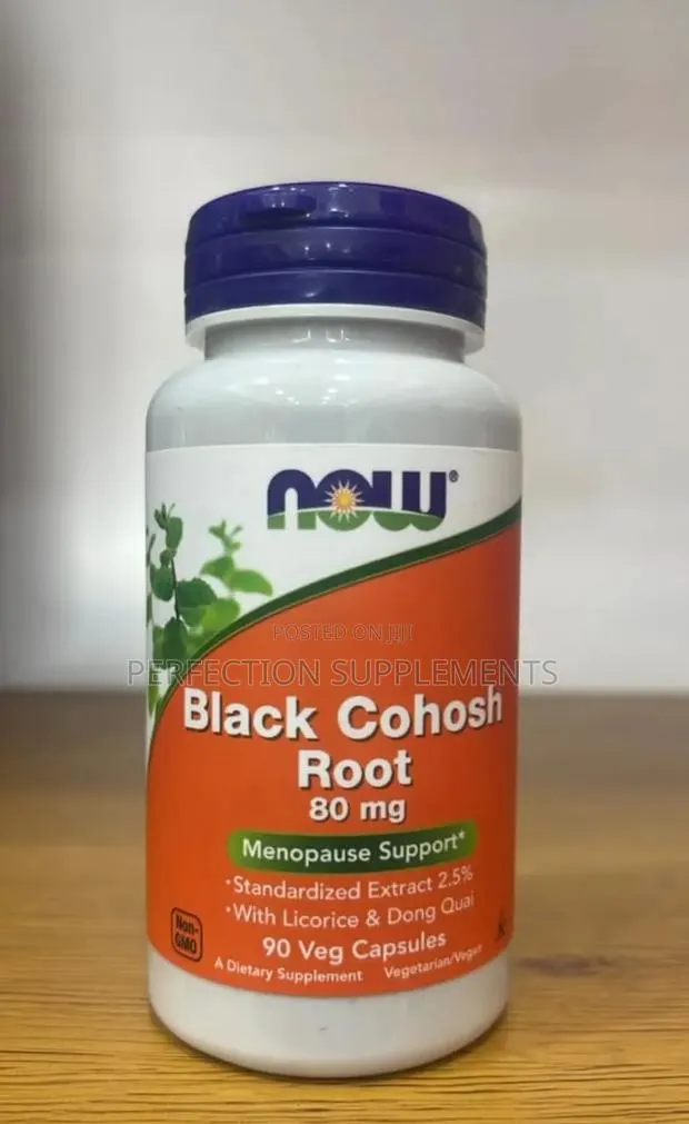Black Cohosh Root 80 Mg Veg Capsules
Menopause Support* · Photo 1