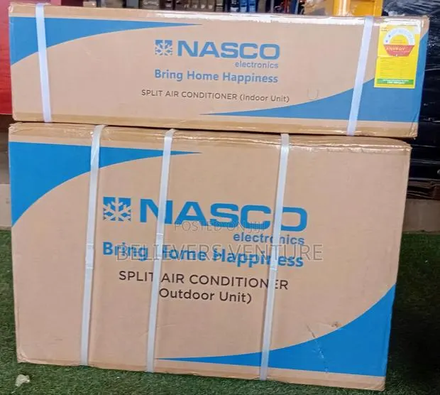 Nasco 12000btu Split Air Conditioner – 1.5hp Cooling Power1.5hp Ac · Photo 1