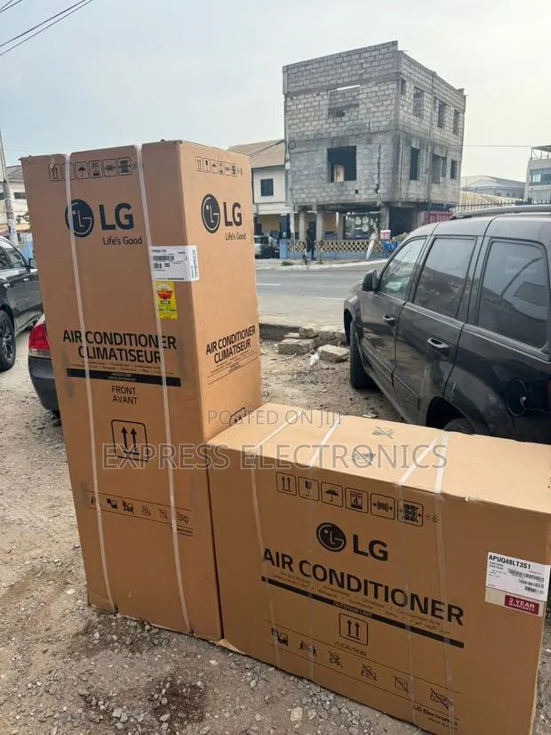 High Chill Air Flow Floor Standing Air Conditioner Lg 5hp · Photo 1