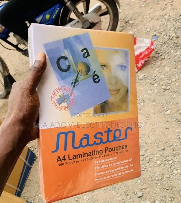 Shop Master A4 Laminating Film Pouches - 100 Pouches . · Photo 1