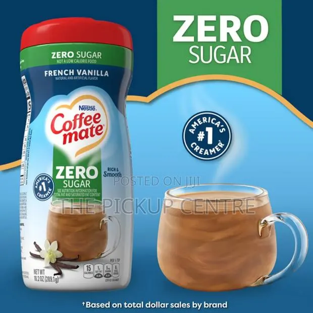 Coffee Mate French Vanilla Sugar Free Powder Coffee Creamer · Photo 1