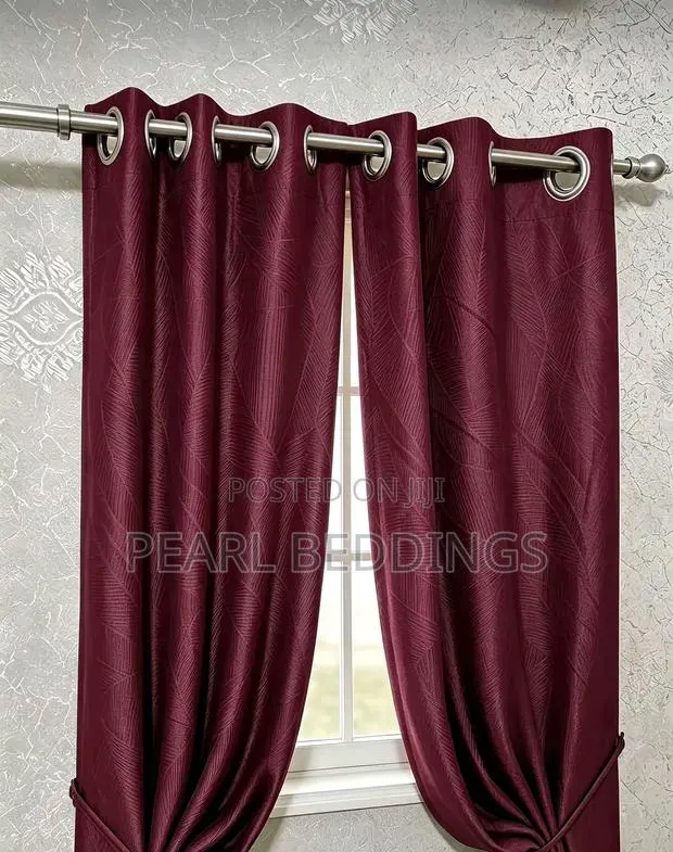 Quality Heavy Wider Textured Blackout Curtains Available in Colors · Photo 1