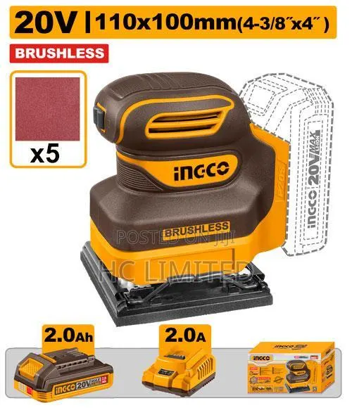 Cordless Sheet Sander - Cshsli20241 · Photo 1