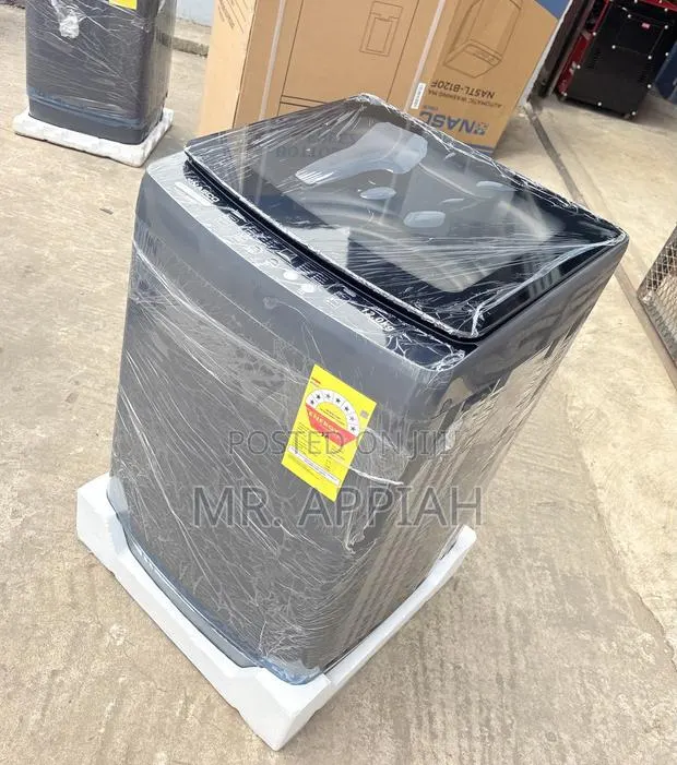 Latest & Classic Nasco 12kg Top Load Washing Machine(Gray). · Photo 1