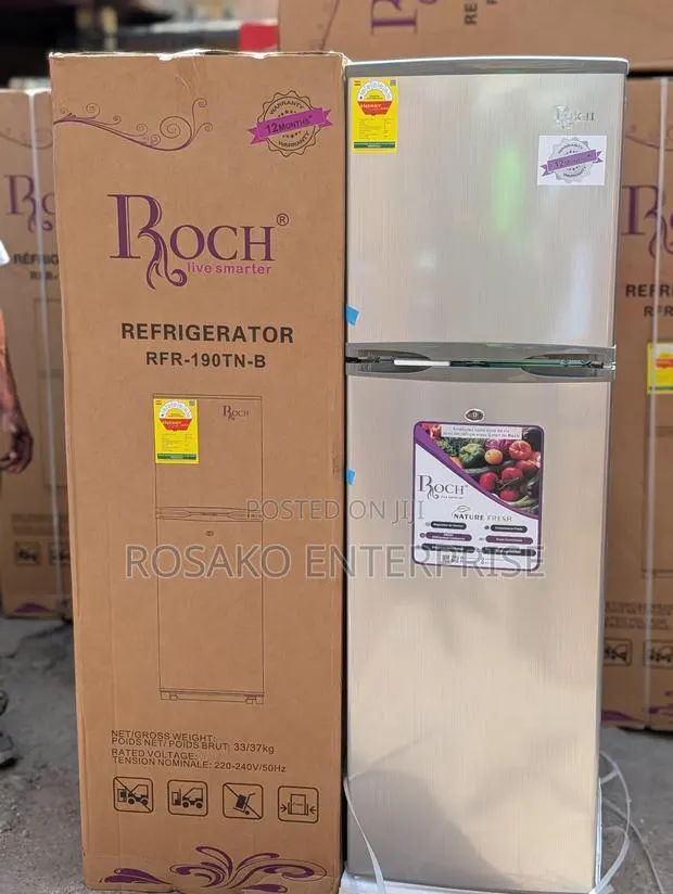 Roch 168l Top Freezer Fridge