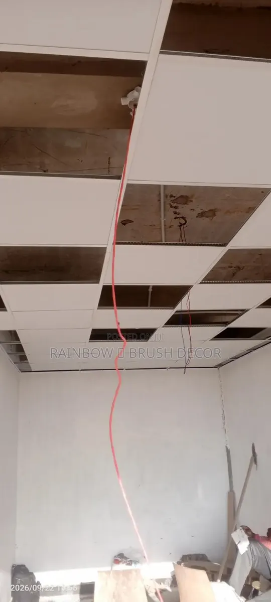 Gypsum Board Tiles Ceiling · Photo 1