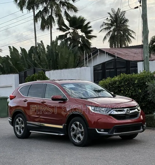 Honda CR-V Touring 4dr SUV AWD (1.5L 4cyl CVT) 2017 Red