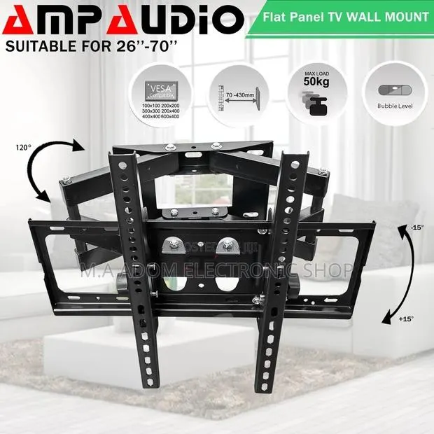 Adjustable Tv Mount 32-70” · Photo 1