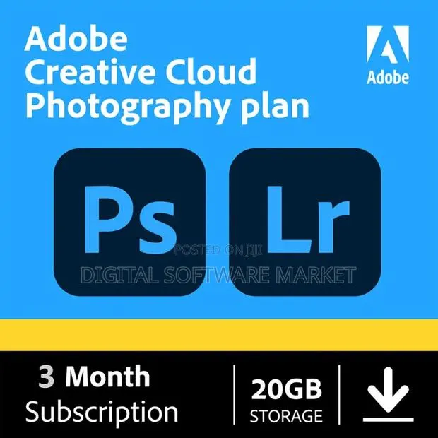 Adobe Creative Cloud Photography Plan - 3 Months Subscription Key · Photo 1