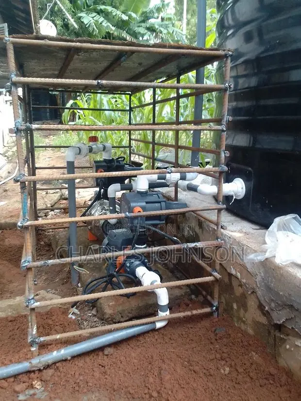 Water Pump Protection and Lock Installation. · Photo 1