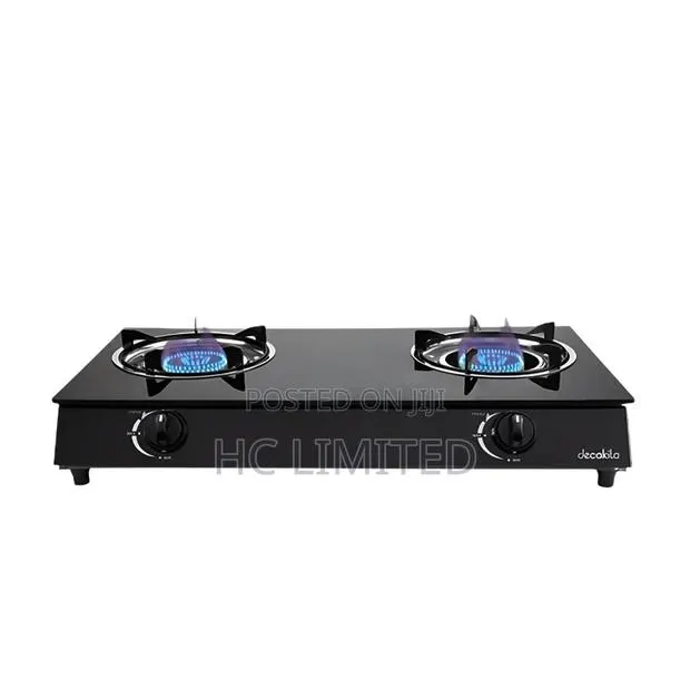 Decakila Double Glass Table Gas Stove - Kmgs043b · Photo 1