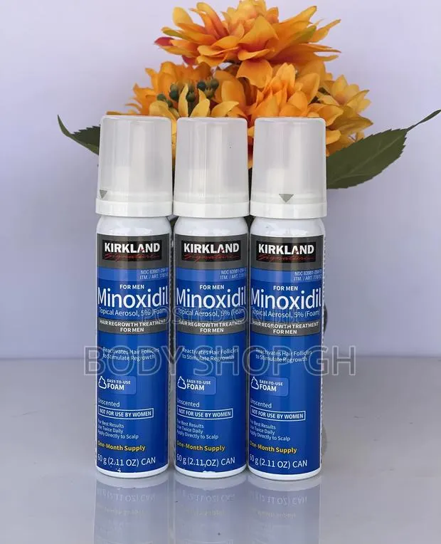 Hairline, Beard and Baldness Regrowth - Kirkland Minoxidil · Photo 1