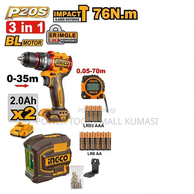 Cordless 3 PCs Combo Kit · Photo 1